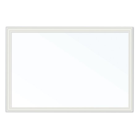 U BRANDS Magnetic Dry Erase Board w/Decor Frame, 30 x 20, White Surface/Frame 2071U00-01